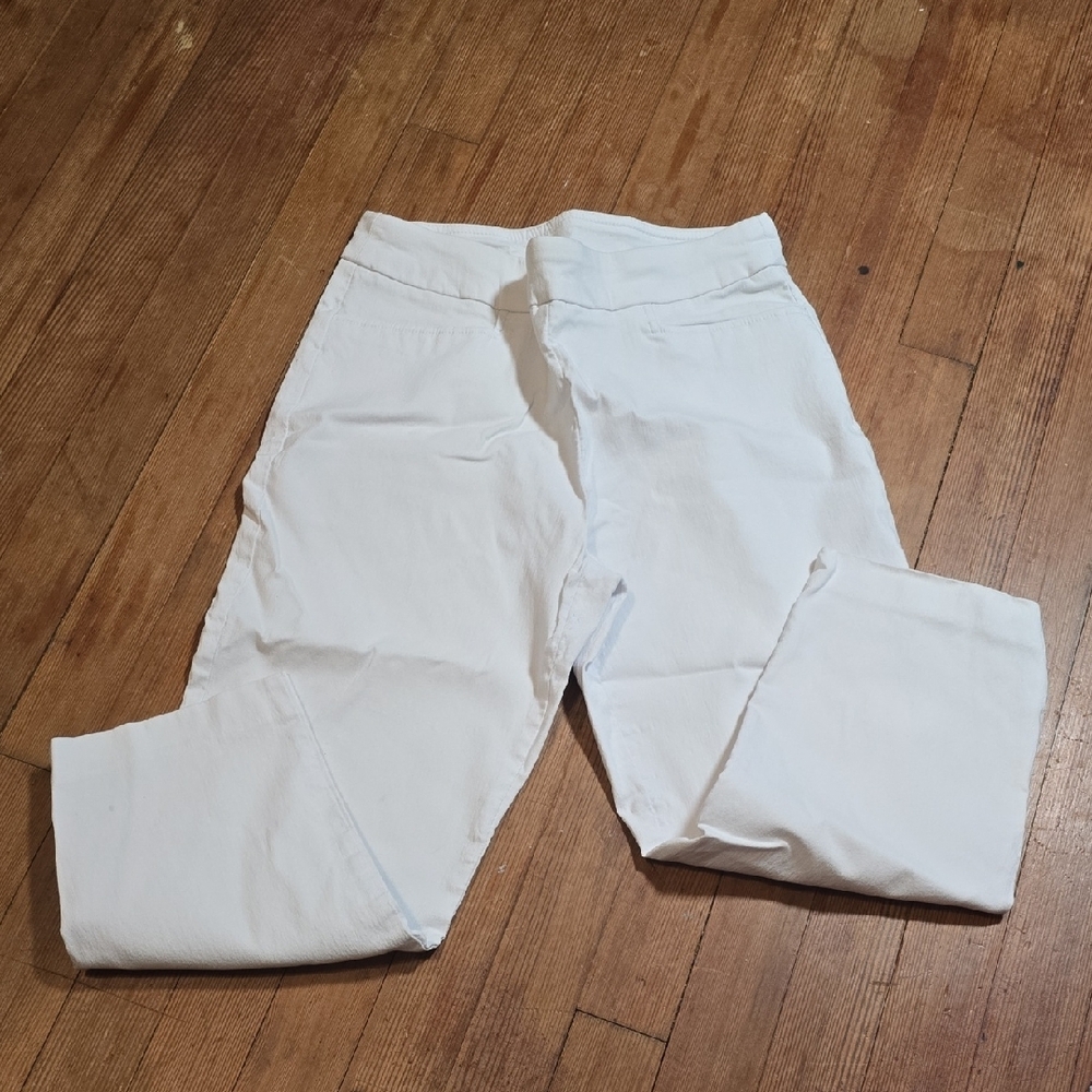 Time and Tru White Chinos Straight-Leg Classic